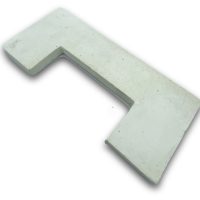 Medio marco cerámico